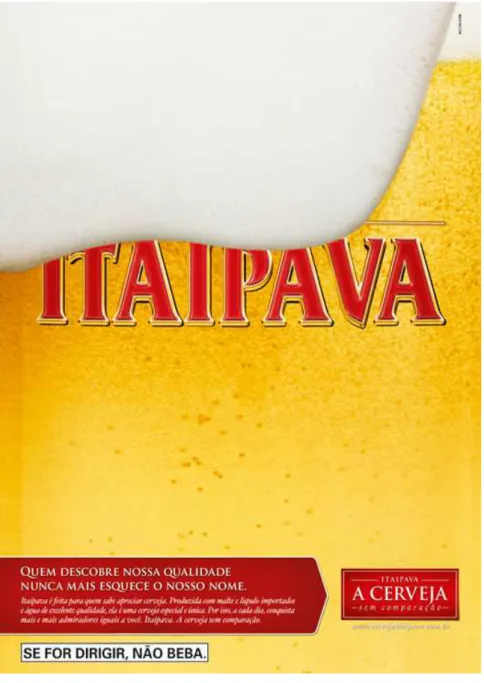 Figura 2 - Anúncio de Itaipava 