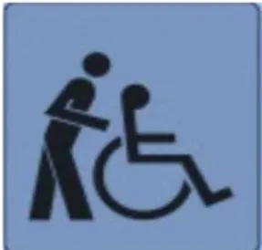 Figura 11 – Símbolo de Acessibilidade Parcial 