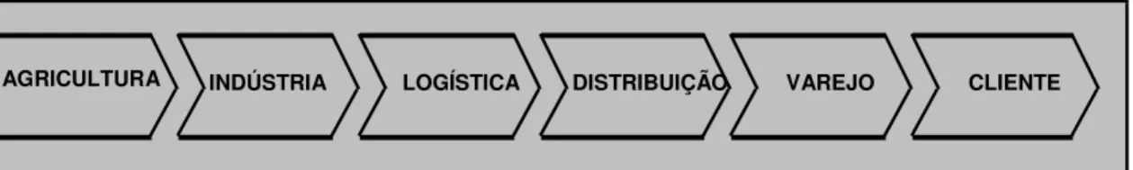 Figura 5 - Cadeia de suprimentos da indústria alcooleira  Fonte: BIANCO (2008) 
