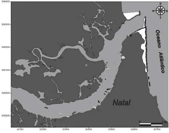 Figura 3.1  – Mapa de Localização.  Materiais e Métodos 