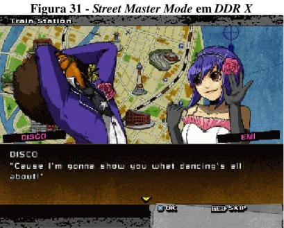 Figura 31 - Street Master Mode em DDR X 