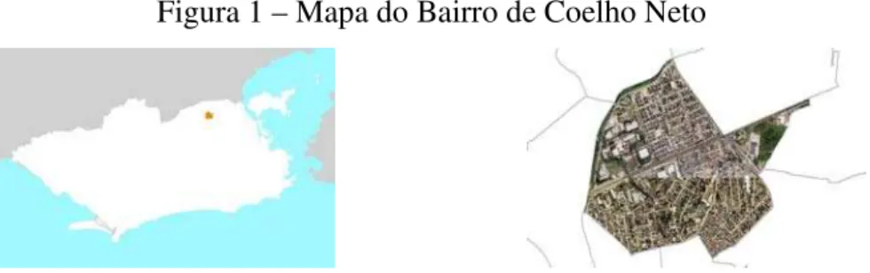 Figura 1 – Mapa do Bairro de Coelho Neto 