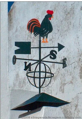 Figura 2.5 – Exemplo de um cata-vento artesanal  (Fonte: www.aimagemdapaisagem.nireblog.com) 