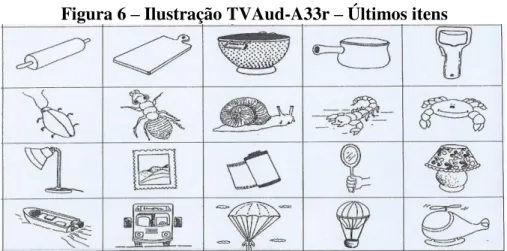 Figura 6  –  Ilustração TVAud-A33r  –  Últimos itens 