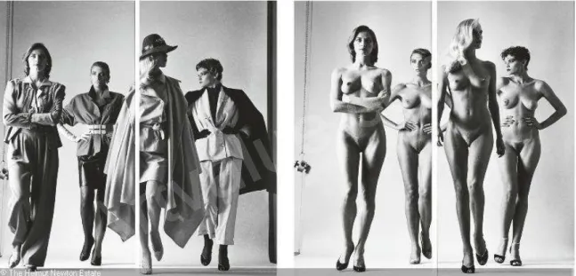 Figura 11 - Editorial Vogue Paris “Naked and Dressed”, 1981 .   