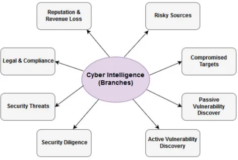 Figure 1.3: Cyber Intelligence Branches