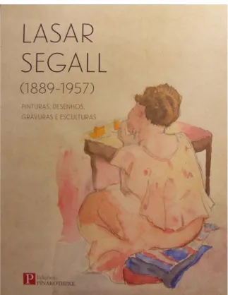Figura 4: Capa do catálogo da exposição: Lasar Segall (1889-1957), 2016.  