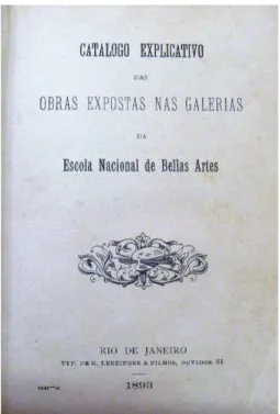 Figura 11: Folha de rosto do Catálogo de 1893. 
