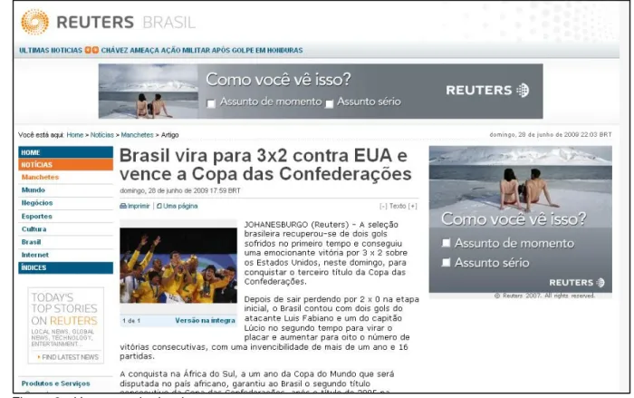 Figura 3 - Um exemplo de site. 
