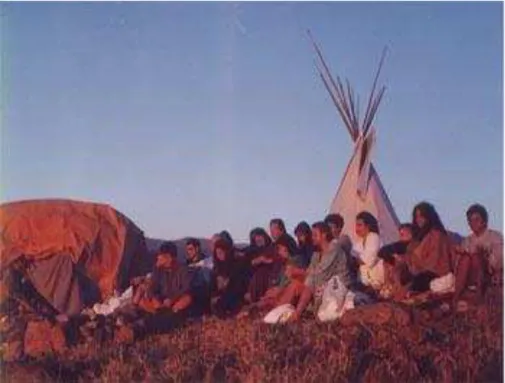 Figura 1-1995- 1º cerimônia da Native American Church em Aiuruoca – MG.