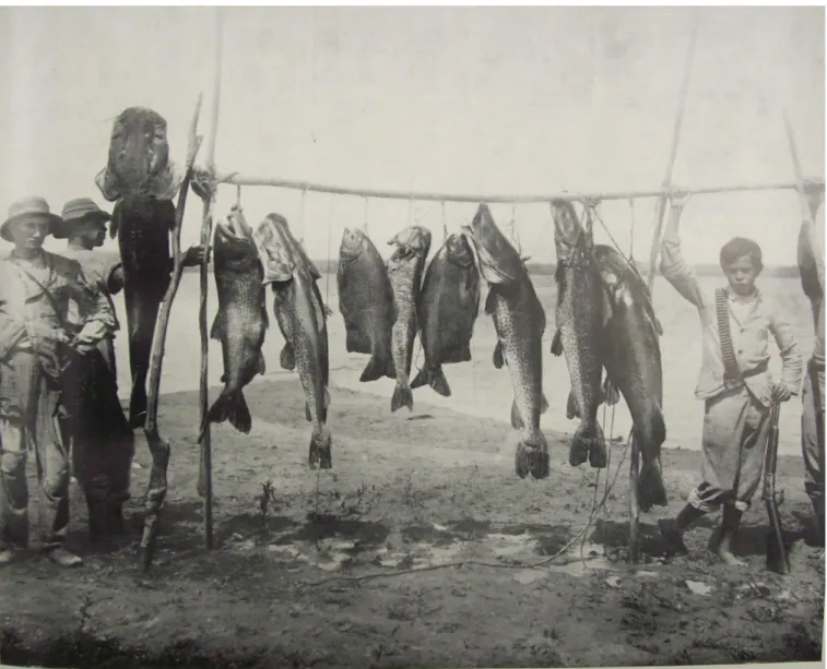 Foto 2  –  O regresso da pesca no Rio Grande (1910)