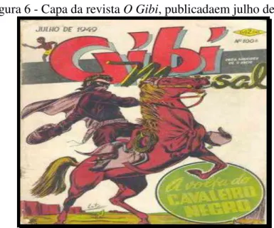 Figura 6 - Capa da revista O Gibi, publicadaem julho de 1949. 