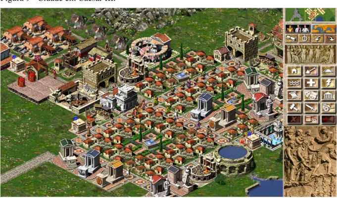 Figura 9 - Cidade em Caesar III. 