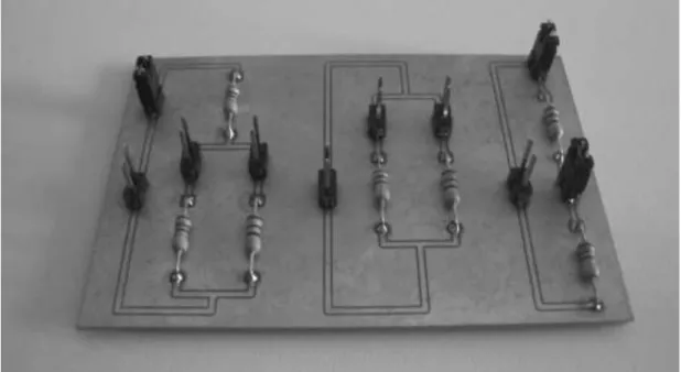 Figura 12 - Placa de Circuito Impresso com Resistores 