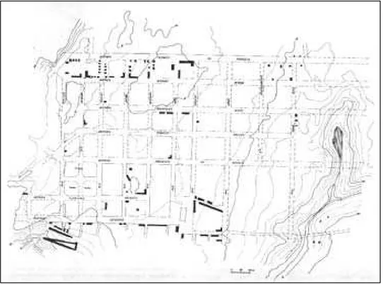 FIGURA 5 - Plano de Cidade Nova ou Plano Polidrelli (1901-1904).  Fonte: MIRANDA, 1981 