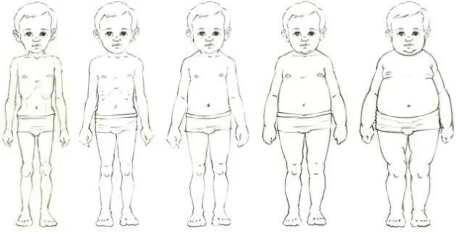 Figura 5 – Cartão de Silhuetas Masculinas Infantis 