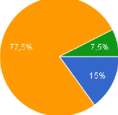 Gráfico 7 – Carga horária semanal do estágio