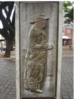 Figura 8: Homem Pioneiro - Paulo Menten (Memorial do Pioneiro).  