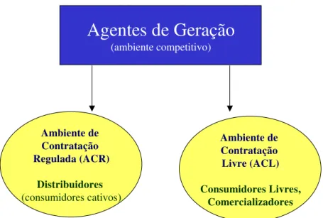 Figura 3: Modelo de Contratação de Energia 