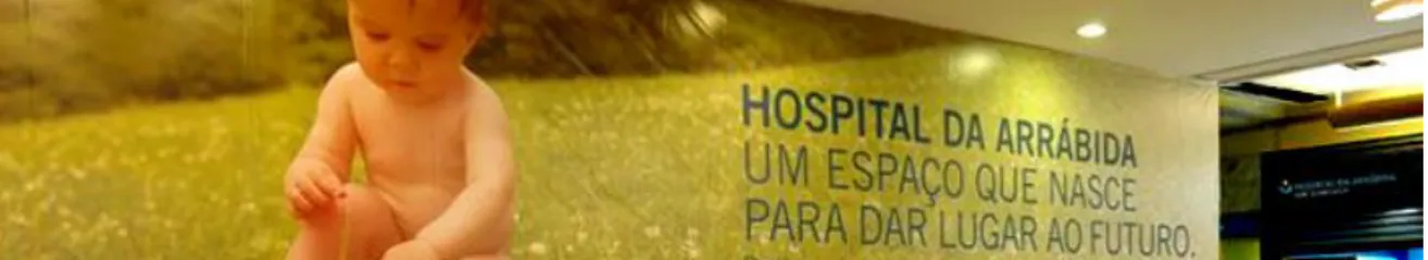 Figura 3 - Estudo piloto em Portugal - Hospital da Arrábida  Fonte: Hospital da Arrábida, 2013 