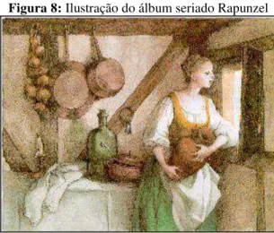 Figura 8: Ilustração do álbum seriado Rapunzel 