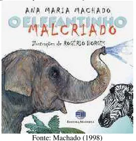 Figura 1: Capa do livro O Elefantinho Malcriado 