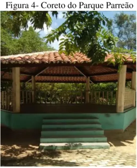 Figura 6  –  Anfiteatro do Parque Parreão               Figura 7 –  Parque Infantil do Parque Parreão 