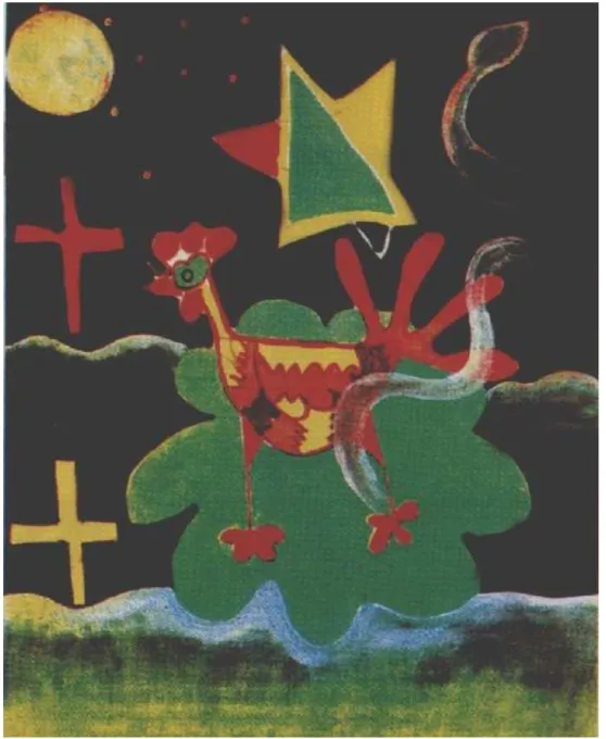 Figura 1: Um dos oito guaches de Pedro Nava  que ilustram a obra ―Macunaíma 