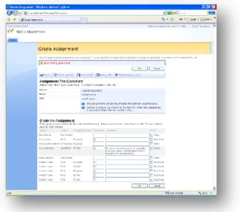 Figura 3.5: Screenshot do sistema Sharepoint SLK 