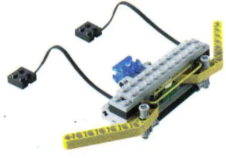 Figura 5  –  “Pára-choques” com dois sensores de toque.