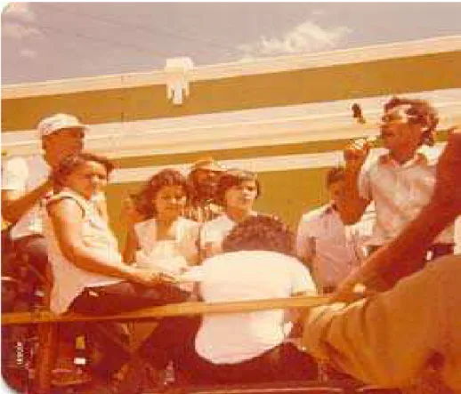 Foto 09 - Os trabalhadores rurais na cidade de Caicó em Ato Público em fins  da década de 70