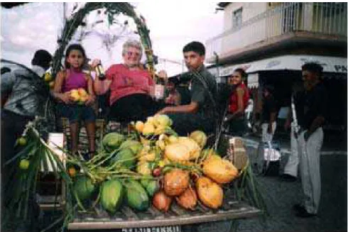 Figura 04 – Festa do Agricultor em Parelhas, no ano de 2002. Acervo: Sindicato de  Trabalhadores Rurais de Parelhas