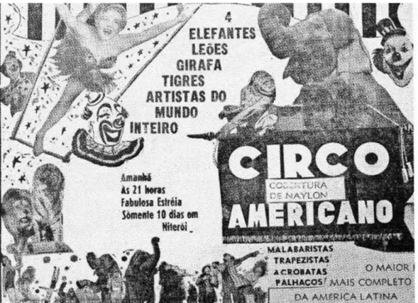 Figura 2 - Cartaz de divulgação do circo.  