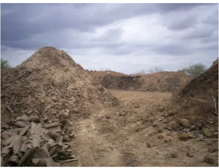 Figura 6. Estocagem da argila. 