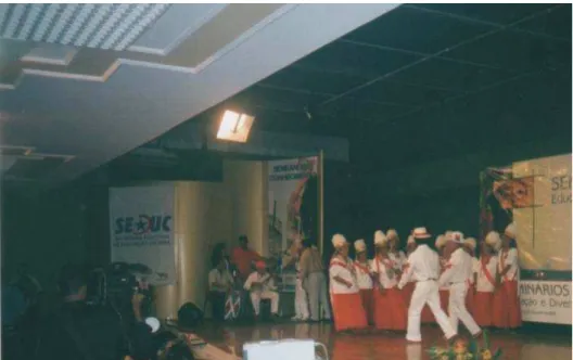 Foto 3 – Apresentação cultural no II Seminário Estadual de Educação do Campo do Pará.