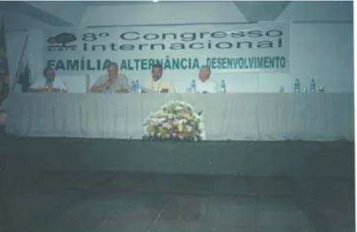 Foto 4 – 8º Congresso Internacional de Alternância: Família, Alternância e Desenvolvimento