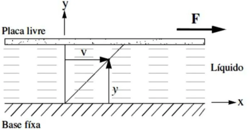 Figura 2.2 – Esquema ilustrativo do experimento de Newton para a determinação da 