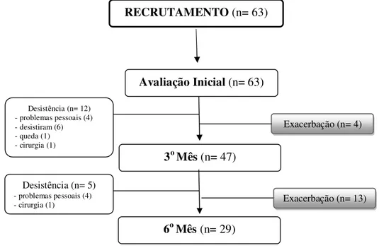 Figura 1 - Fluxograma do estudo 