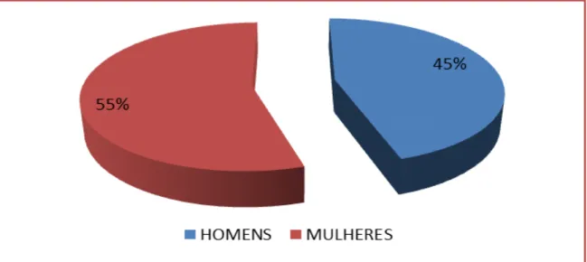 Gráfico 4: População por faixas etárias (%), Nova Descoberta, 2010. 