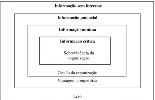 Figura 2 - Classificação da informação segundo sua finalidade (AMARAL apud MORESI, 2000, p