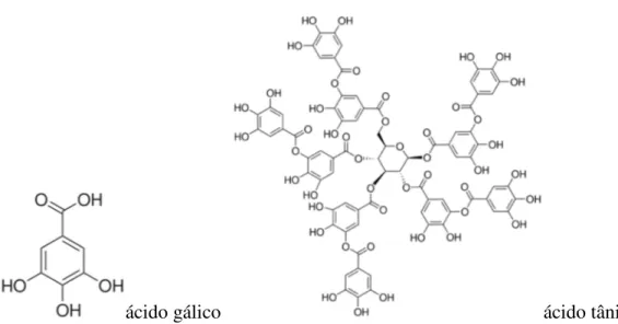 Figura 1. Estrutura química básica de um composto fenólico, com um grupo hidroxila ligado  diretamente ao anel aromático