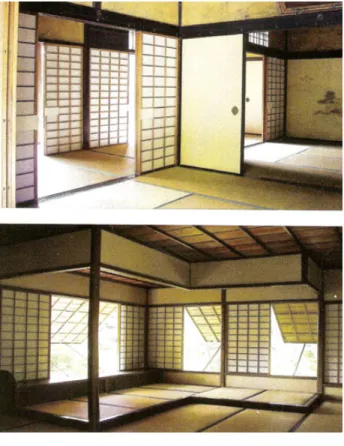 fig. 37  - Shugakuin Rakushi-Ken e  Shugakuin Kyusvi-tei, residência imperial  Shugakuin Rikyu; Kyoto – Japão; 1659