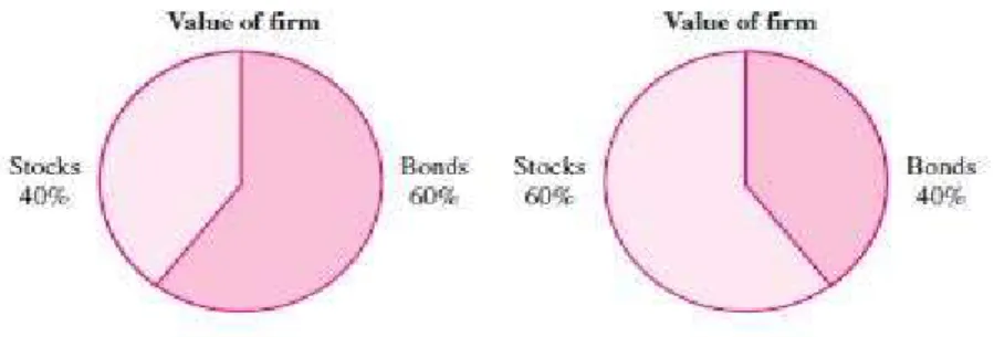 Figure 1: "Pie Model" of Capital Structure  Figure 1: “Pie Model” of Capital Structure 