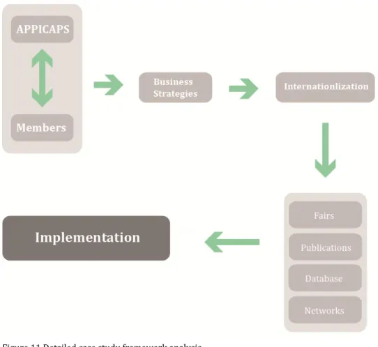 Figure 11 Detailed case study framework analysis 