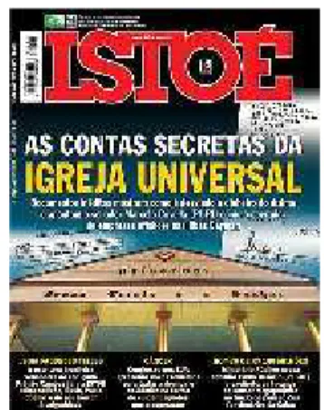 Figura 5 - Capa da revista IstoÉ,  Edição: 1858 de 25 de maio de 2005