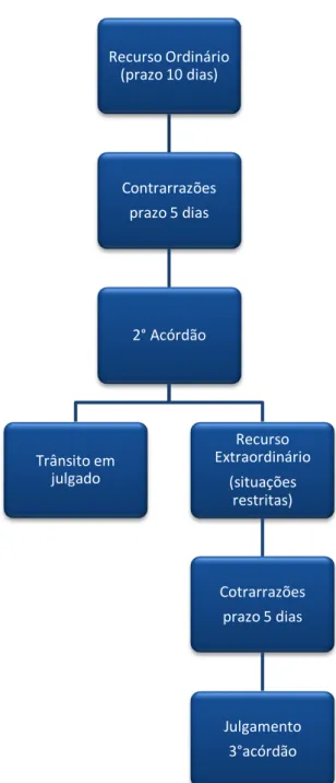 Figura 3.  Fluxograma do procedimento ético 2º Instância 