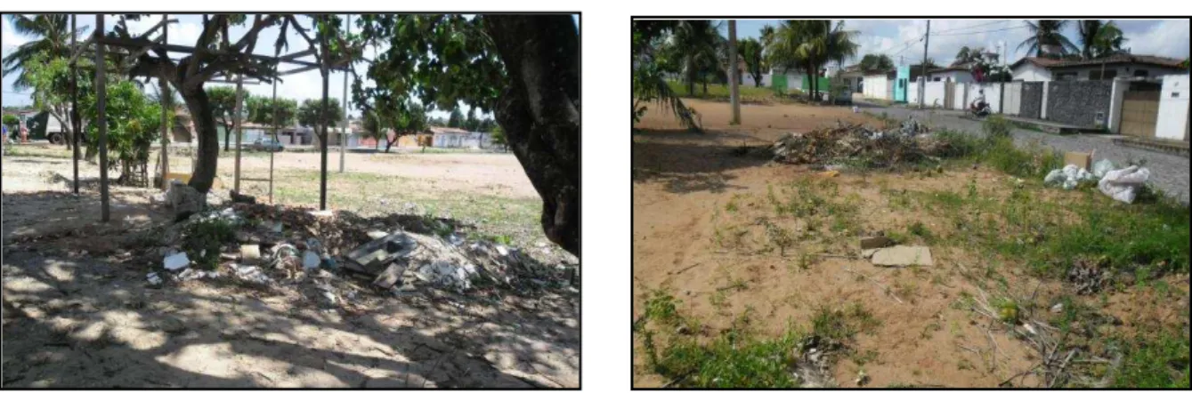 Foto 13 - Vista parcial das praças Sumaré (esquerda) e Corumbá (direita) no bairro Potengi –  Zona Norte