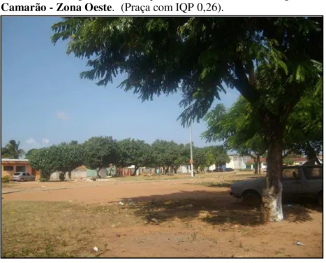 Foto 27 - Vista parcial da Praça Nova Vida no bairro Felipe   Camarão - Zona Oeste.  (Praça com IQP 0,26)