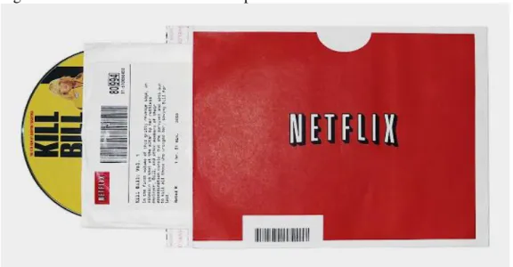 Figura 05 – Modelo de DVD enviado pela Netflix aos assinantes 