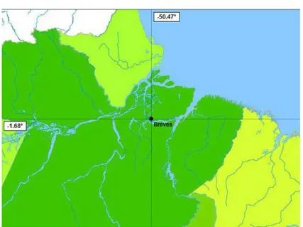 Figura 1: Localização do município de Breves (PA) 